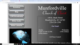 Munfordville Church of Christ [upl. by Kciredec]