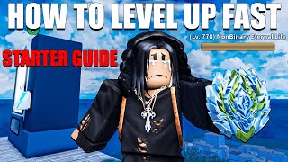 The FULL Bladers Rebirth STARTER GUIDE  HOW TO LEVEL UP FAST [upl. by Yhtomit851]