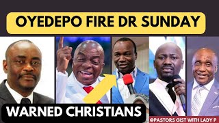 BISHOP DAVID OYEDEPO REPLIED DR SUNDAY ADELAJA WARNED CHRISTIANS OVER CRITICS SULEMAN IBIYEOMIE [upl. by Hilbert]