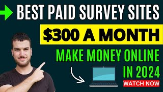 Best Paid Survey Sites To Make Money Online  START EARNING IMMEDIATELY [upl. by Aelahc791]