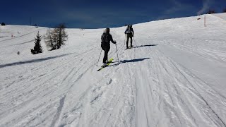 Skitour Gerlitzen Sepplhütte  Gipfel [upl. by Gilboa]