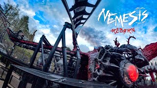 Nemesis Reborn 4K Front Seat POV  Alton Towers Resort [upl. by Thomasine]