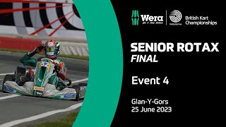 Senior Rotax Final  Event 4 GYG  Wera Tools British Kart Championships 2023 [upl. by Caswell]