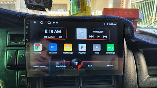 Isuzu crosswindsportivo 10 inch Android done upgrade [upl. by Nalod]