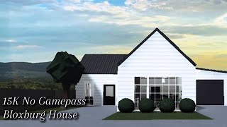 15K  No Gamepass  Bloxburg Starter House [upl. by Calysta]