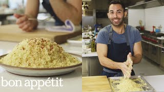 Andy Makes Complicated Couscous Thats Worth the Effort  From the Test Kitchen  Bon Appétit [upl. by Carolle]