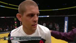 UFC 200 Joe Lauzon Octagon Interview [upl. by Danais]