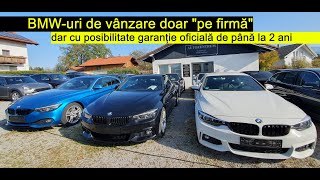 Parc auto cu BMWuri de vânzare numai către persoane juridice Să vedem ce găsim [upl. by Anaert]