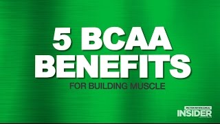 5 Power Benefits of BCAA Powder For Building Muscle [upl. by Reeves]