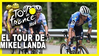 TOUR DE FRANCE 2024 El Tour de Mikel Landa VRJUEGOS [upl. by Wiersma]