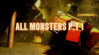 ROBLOX METAL COMPANY ALL outside MONSTERS [upl. by Angelia]