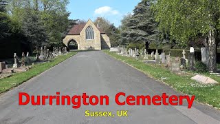 Durrington Cemetery Sussex UK An exploration of some of the memorials in this small graveyard [upl. by Nido]