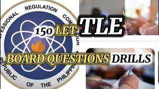 1150 LET TLE TL TVE BOARD QUESTION DRILLS with RATIONALIZATION  MARCH 2024 [upl. by Goda]