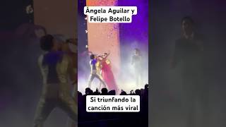 Angela Aguilar y Felipe Botello sigue triunfando con la canción más viral del momento [upl. by Wulfe]