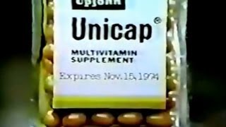 Unicap Vitamins Commercial 1974 [upl. by Kimberlyn488]