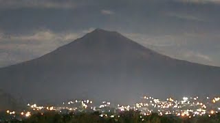 Actividad Volcán Popocatépetl está en vivo [upl. by Pennie]