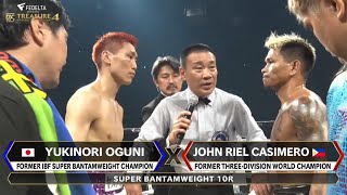 JOHN RIEL CASIMERO PHILIPPINES vs YUKINORI OGUNI JAPAN FULL FIGHT [upl. by Sev684]