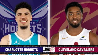 Charlotte Hornets Vs Cleveland Cavaliers  NBA Live Scoreboard 2024 [upl. by Ahsuatal333]