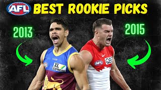 The Best AFL ROOKIE DRAFT Picks of the Last Decade [upl. by Khalil602]