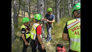 Rescue Demonstration in Marsaglia with SAER [upl. by Sargent405]