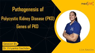 Pathogenesis of Polycystic Kidney Disease PKD  Genes of PKD  MedLive  Dr Priyanka Sachdev [upl. by Houlberg]