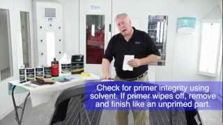 Collision Repair How To Refinish Bumper Covers  PRIMED [upl. by Wellington]