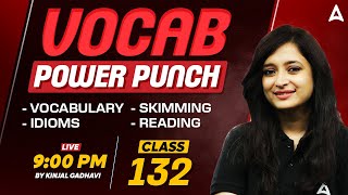 Most Important Vocabulary for Bank Exams  SBI  IBPS  RBI  15 Minute 132 Vocab Show by Kinjal [upl. by Lutim]