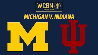 Football Michigan Wolverines vs 8 Indiana Hoosiers [upl. by Carrol]