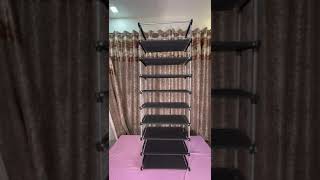 9 Layer Shoe Rack Assemble Video [upl. by Eniamrahc]