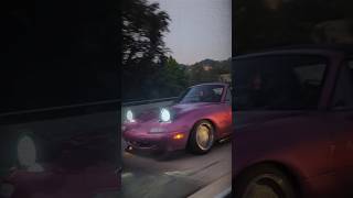 Girl LOVES driving her Mazda Miata convertibles mx5 [upl. by Akerdnuhs624]