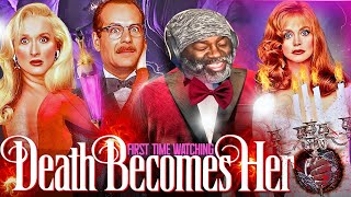 DEATH BECOMES HER 1992  FIRST TIME WATCHING  MOVIE REACTION [upl. by Enair]