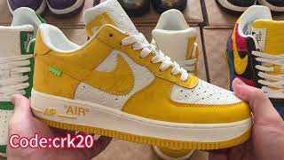 Nike Air Force 1 Low x LV from Correctkickz lv lvshoes lvlover airforce airforce1 sneakers [upl. by Enialem33]