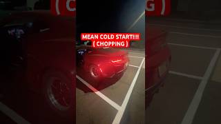 NASTY CAMARO SS COLD START CHOPPING  explore camaro fast chopin share [upl. by Pollie]