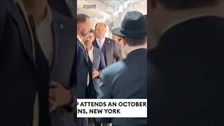 Donald Trump and Ben Shapiro at the Ohel of the Lubavitcher Rebbe israel [upl. by Monjo]