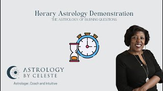 Horary Astrology Demonstration [upl. by Helbonna]