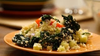 Salade met boerenkool quinoa en avocado [upl. by Fanny]