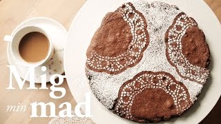 Kladdkaka chokoladekage med vaniljesukker  Frk Kræsen [upl. by Bijan]