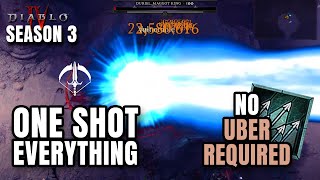 ROGUE  OP EASY DURIEL 1 SHOT  Crazy Season 3 Build Diablo 4 [upl. by Airel20]