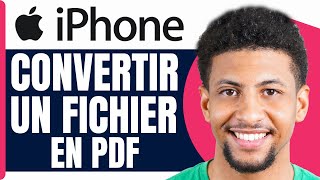 Comment Convertir Un Fichier Word En PDF Sur iPhone  En 2025 [upl. by Hentrich]