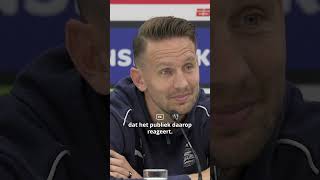 Wat vind jij van de reacties van Luuk de Jong en Peter Bosz op de celebration van Noa Lang 👀👇 [upl. by Artied]