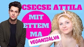 CSECSE ATTILA Mit ettem ma VEGANIZÁLVA [upl. by Niltac]