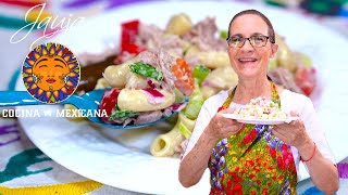 Ensalada de Coditos con Atún Ligera y Fresca [upl. by Arvid]