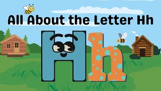 All About the Letter Hh  Learn Letter H  Vocabulary  Phonics Formation TinyTotsLearningHubk3d [upl. by Lahsiv]