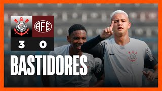 Bastidores  Corinthians 3 x 0 Ferroviária  Paulistão Sub20 [upl. by Nairahcaz]