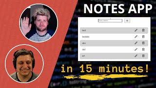 JavaScript Interview Training  Notes App [upl. by Church]