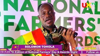 Solomon Tohola Wins Ghana Most Promising Young Cocoa Farmer 2024 [upl. by Meadow35]