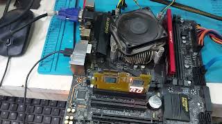 motherboard gigabyte B250M no power problem [upl. by Obrien302]