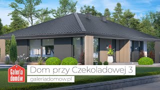 Projekt domu przy Czekoladowej 3  GaleriaDomowpl [upl. by Harday]