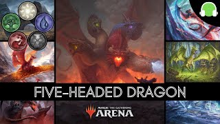 Tiamat Brawl  Forgotten Realms 100 Card Historic Brawl Deck Guide MTG Arena [upl. by Nelan944]