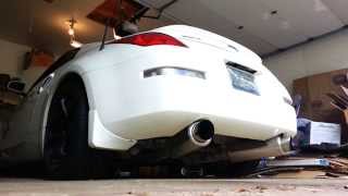 Twin Turbo 350z  Cold Startup  Idle  Rev [upl. by Myer]